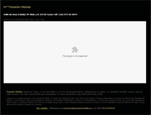 Tablet Screenshot of pensionmalida.es